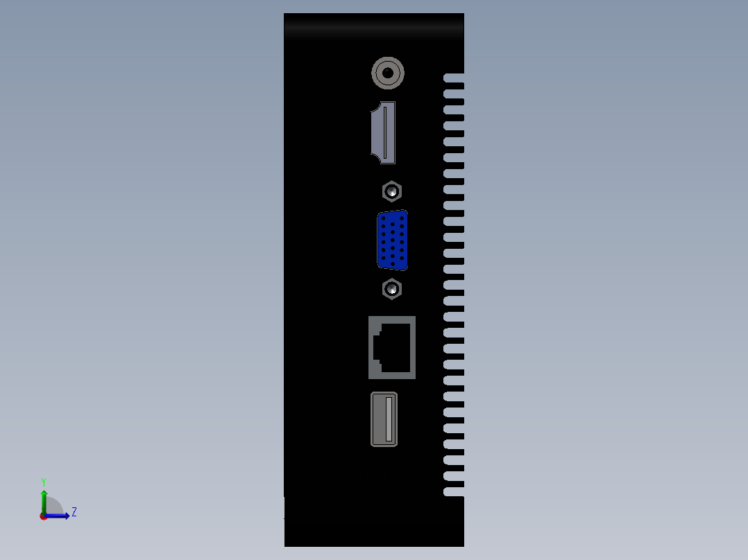 mini-itx微型电脑模型机箱