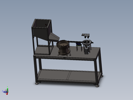 振动盘供料设备sw2018