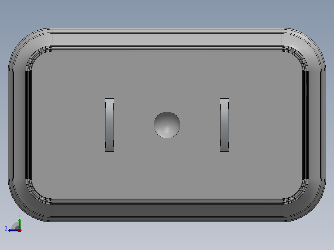 手机充电器iphone5右视图