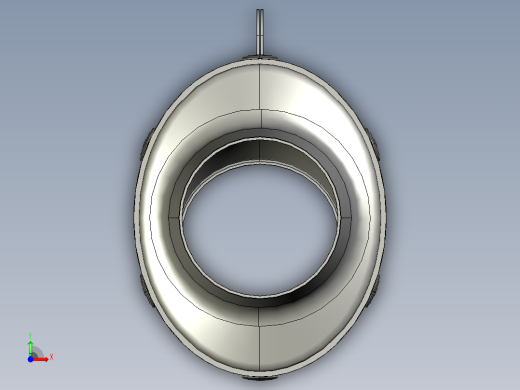 酷炫摩托车设计图纸前视缩略图