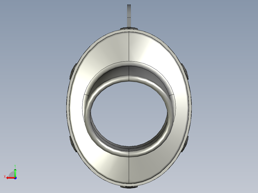 酷炫摩托车设计图纸后视图