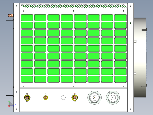 热泵3D模型左视缩略图