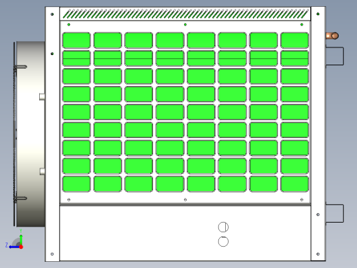 热泵3D模型右视缩略图