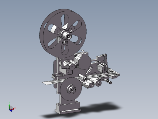B11_手机自动贴膜机核心机构