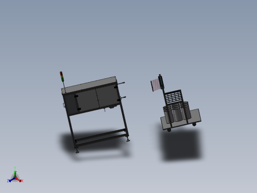 扭线机主装配图