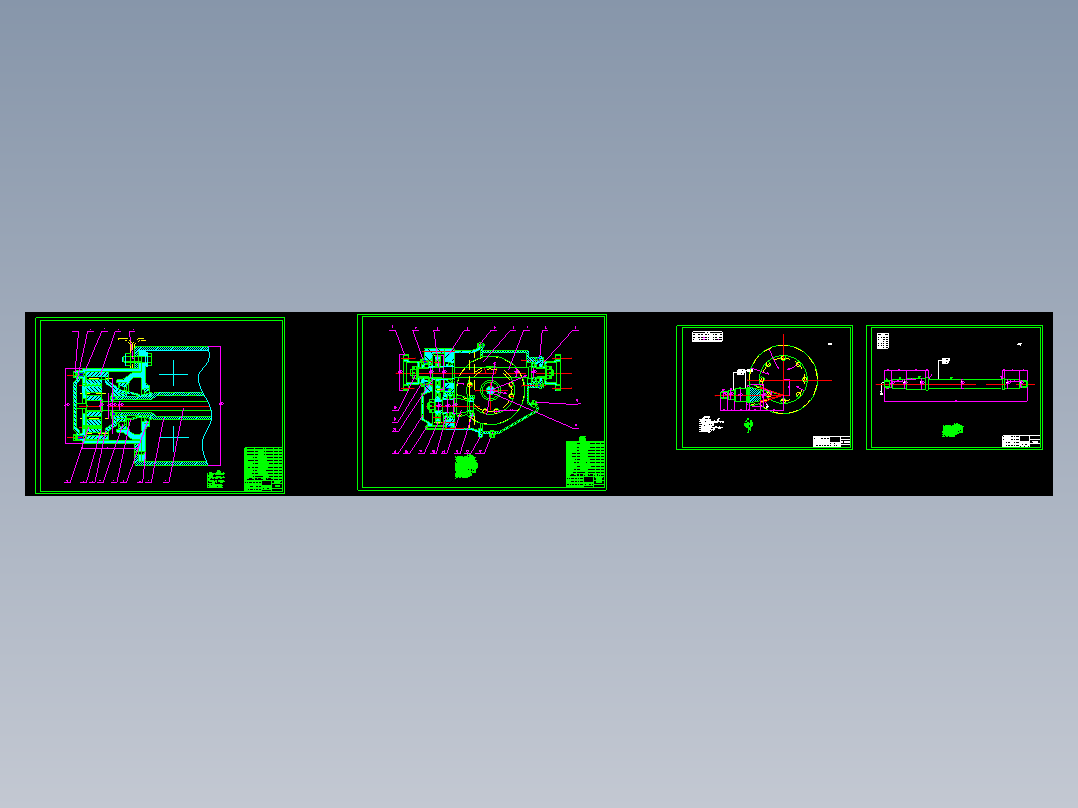 QC413-重卡贯通式驱动桥结构设计双级主减+轮边汽车类设计[全套CAD和文档]