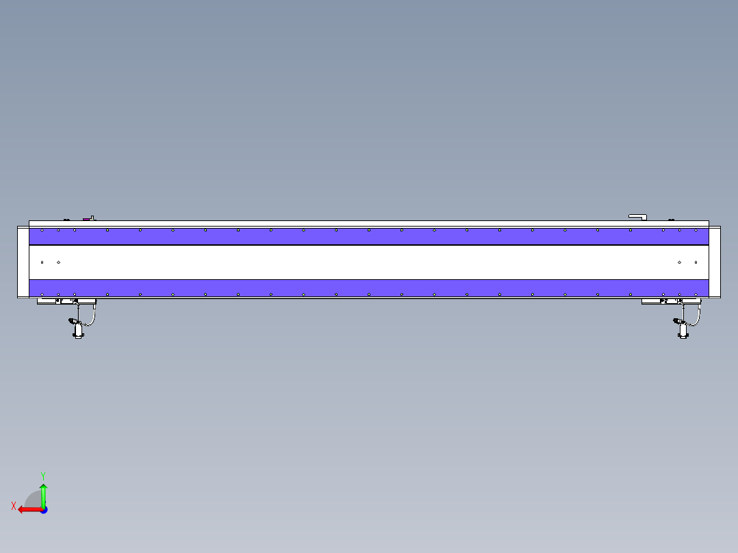 威洛博VL系列3d模型模组2VL22H2Y-S1650后视图