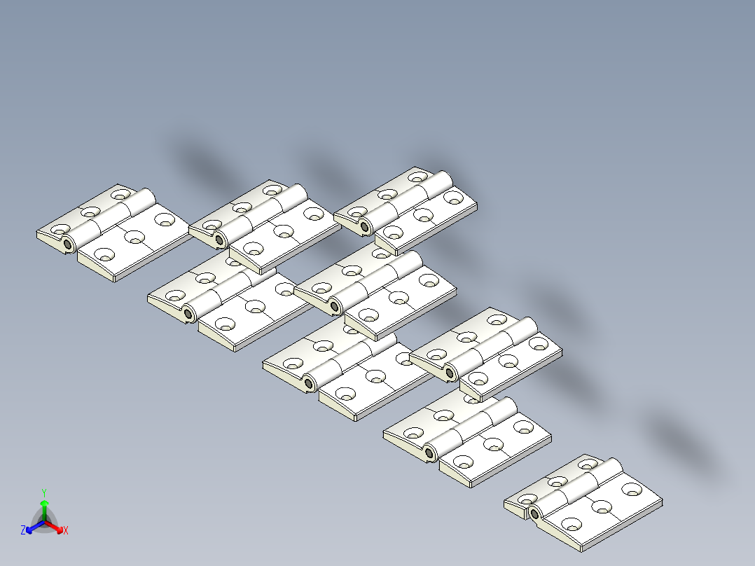 铝型材合页铰链