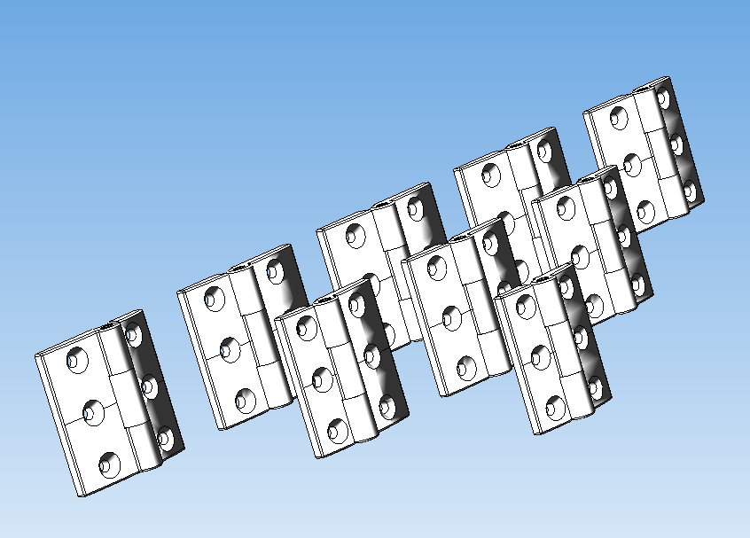 铝型材合页铰链