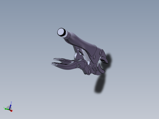 大力钳子三维SolidWorks