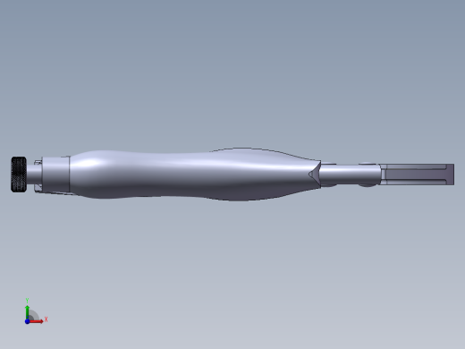大力钳子三维SolidWorks前视缩略图