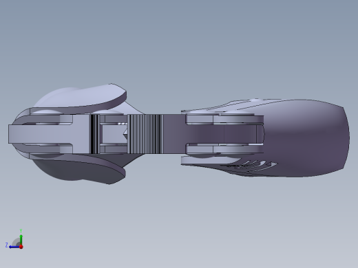 大力钳子三维SolidWorks右视缩略图