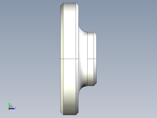 水平調整腳座(迷你型)2256(B)-3D多系列多零件图纸模型左视缩略图
