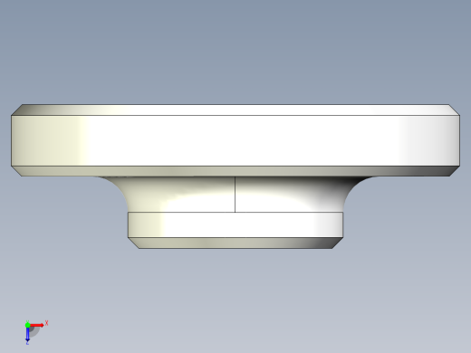 水平調整腳座(迷你型)2256(B)-3D多系列多零件图纸模型俯视缩略图