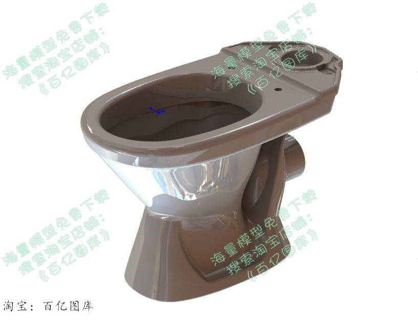 冲水马桶