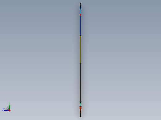 电动摘果器高枝剪（含视频仿真动画）右视缩略图