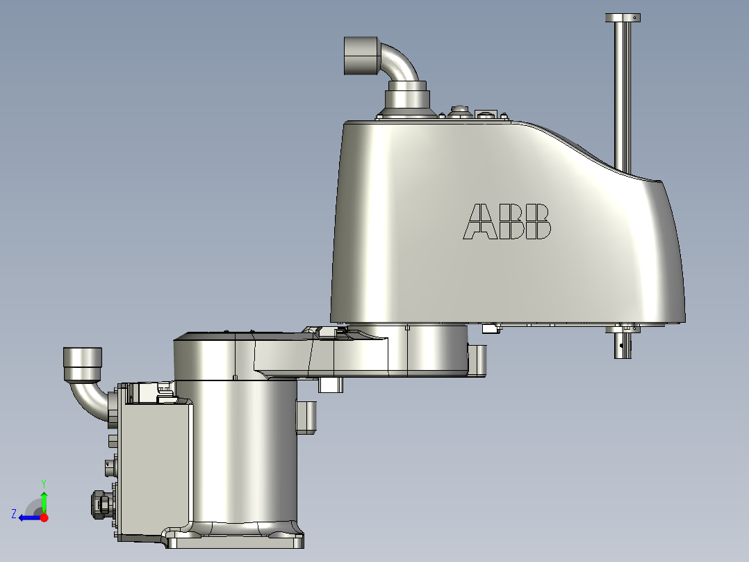 ABB全系列机器人3-3D模型 (8)右视图