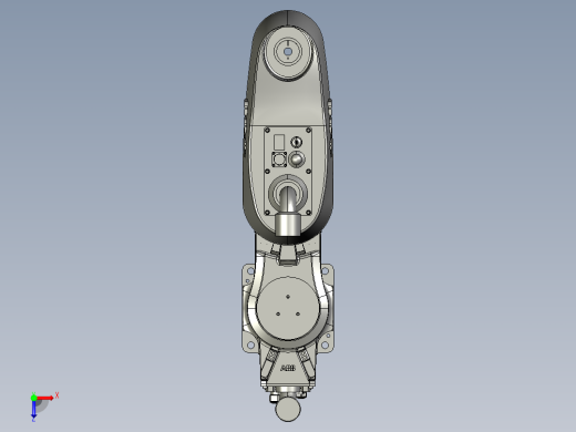 ABB全系列机器人3-3D模型 (8)俯视缩略图
