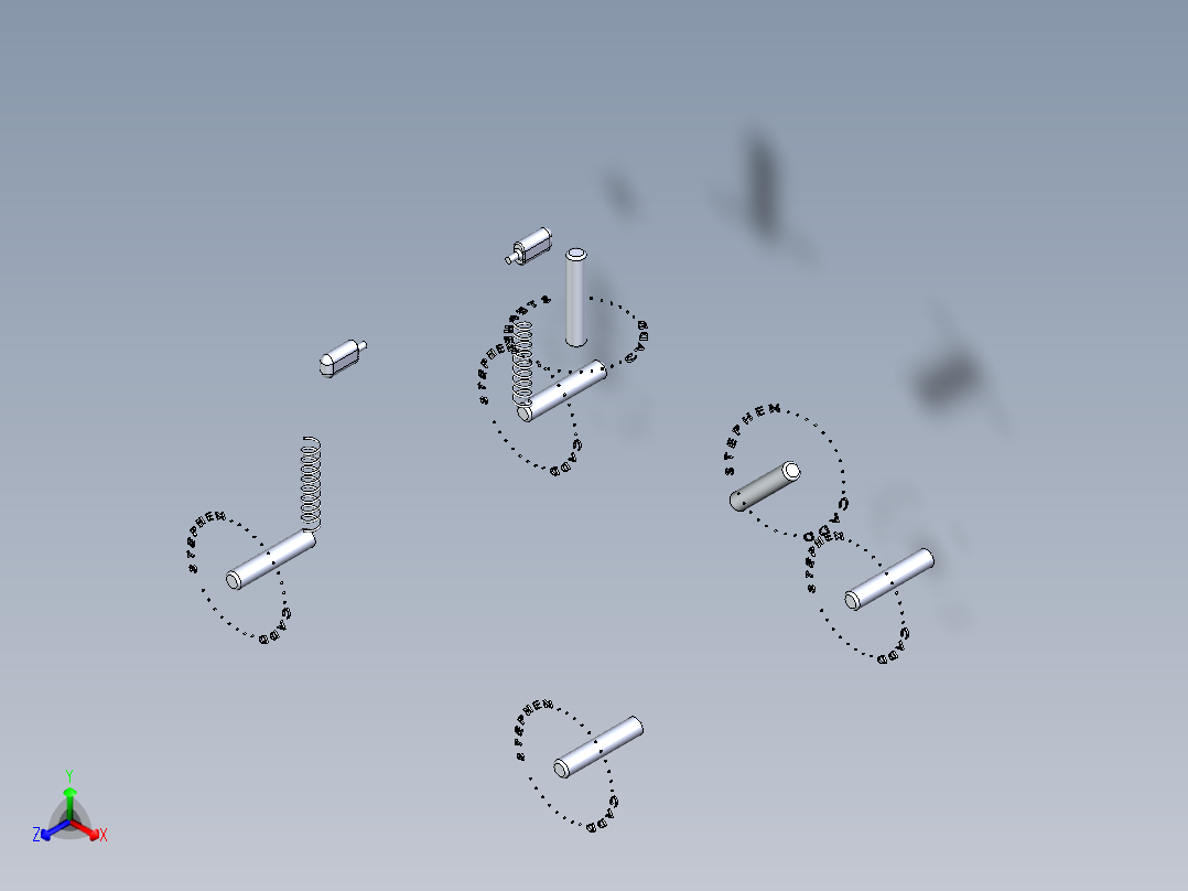 悍马正等轴测图