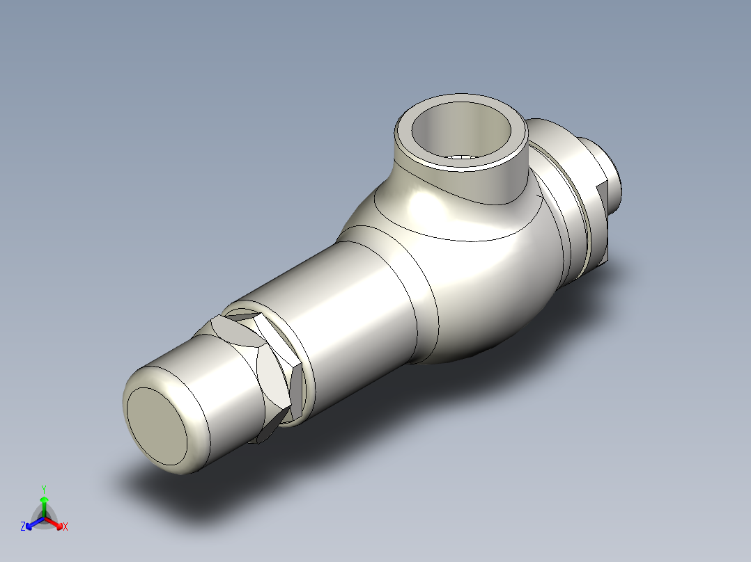 安全-泄压阀3-4英寸正等轴测图