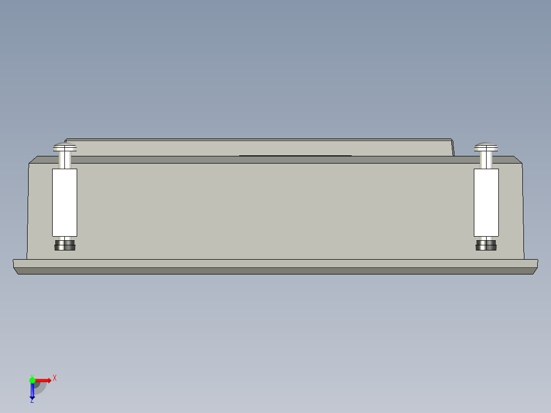 基恩士VT3-V7_kc图纸模型俯视图