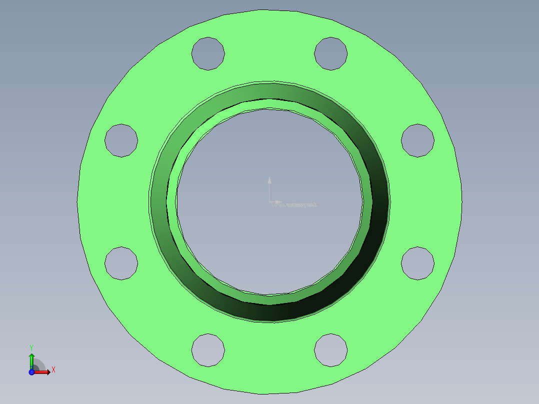 法兰 (15)前视图