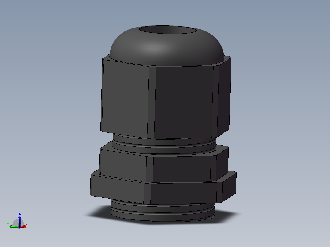 电缆密封套 PG13.5黑