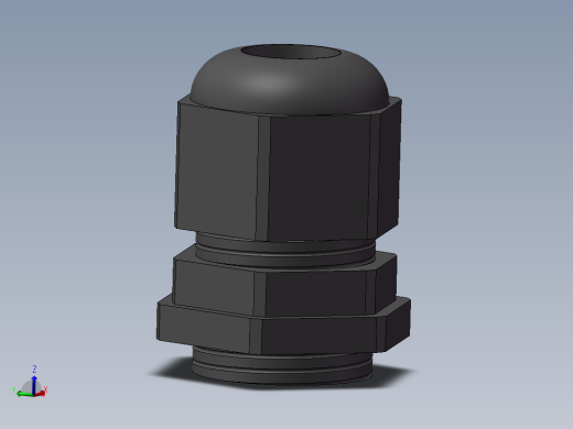 电缆密封套 PG13.5黑