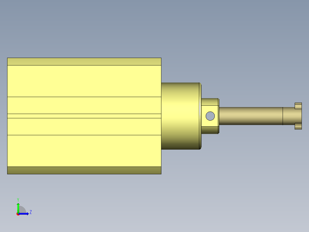 CS19-C-CNC6笔记本CNC工装夹具三维模型-180927左视图