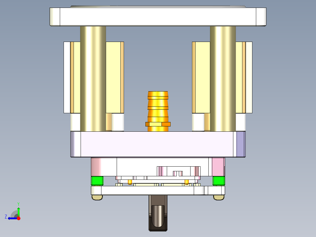 R3-笔记本CNC工装夹具三维模型CNC6-1228右视图