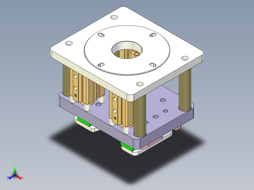 R3-笔记本CNC工装夹具三维模型CNC6-1228正等轴测缩略图