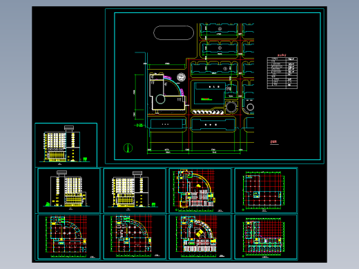 高层综合楼施工图