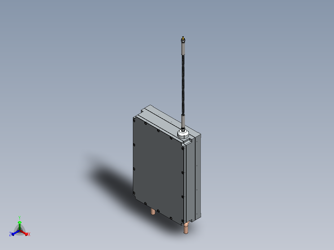 mega14-B-0407-2 - 完整图正等轴测图