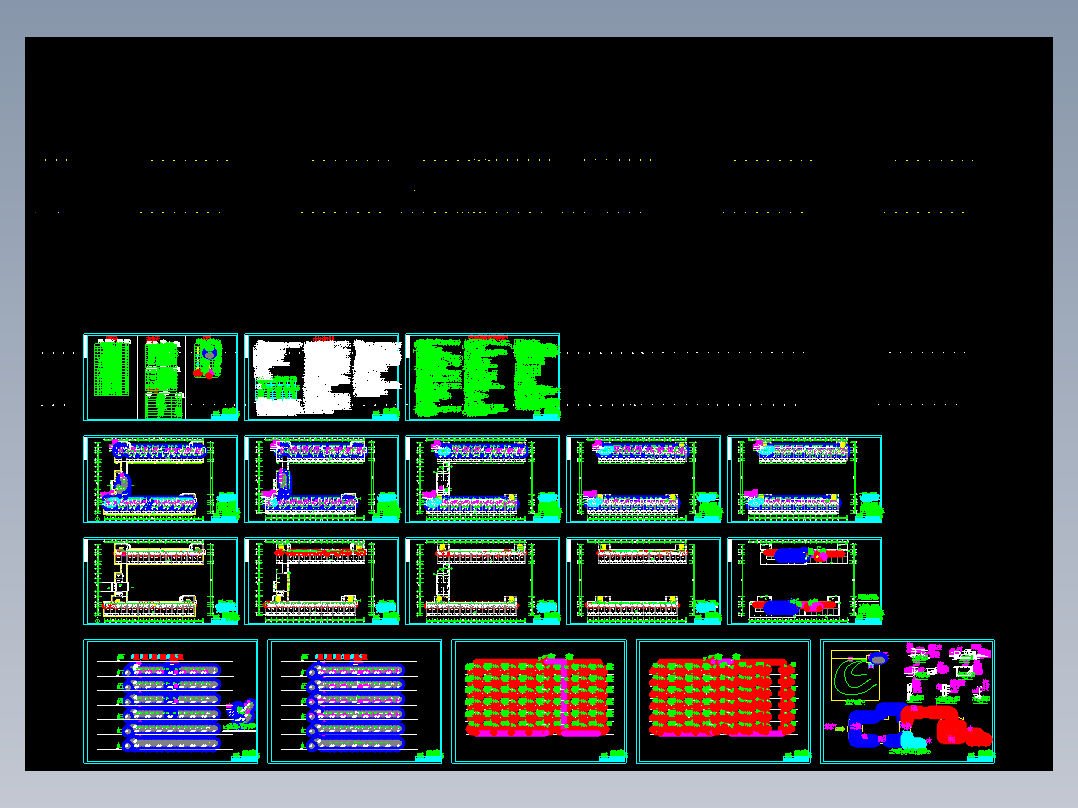 重庆某公司宿舍楼空调图
