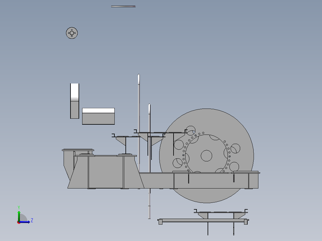 提升机构左视图