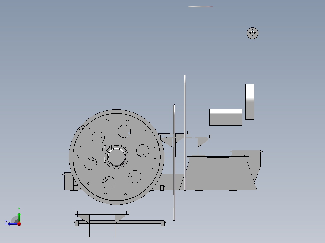 提升机构右视图