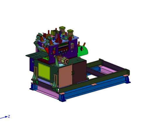 机柜加工用便于上料的校平机缩略图