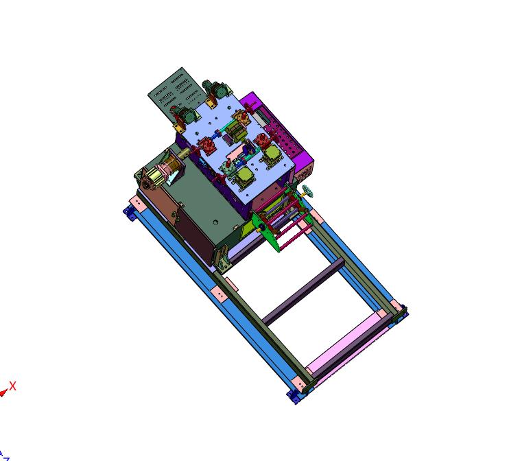 机柜加工用便于上料的校平机
