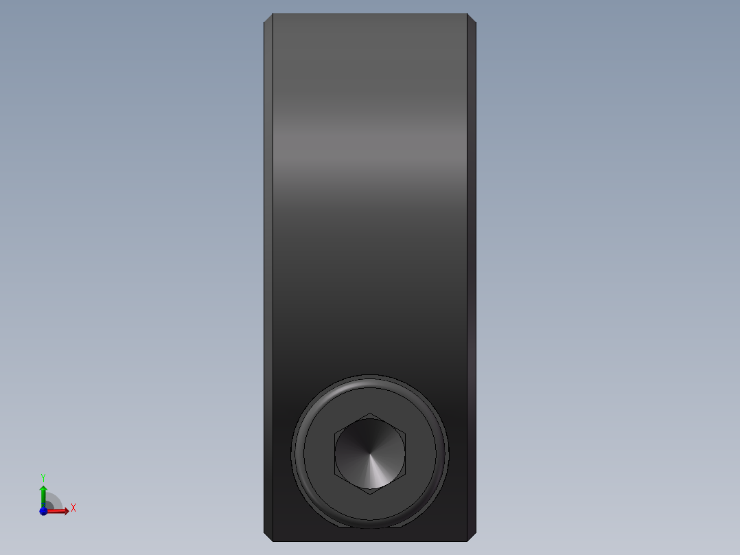 开口型固定环PSCS12-12前视图