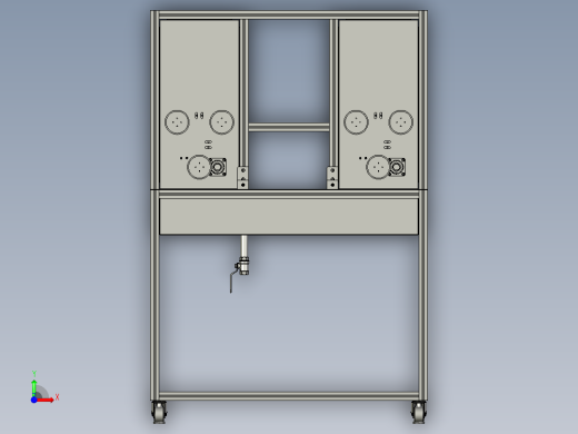 恒温水槽总装配前视缩略图