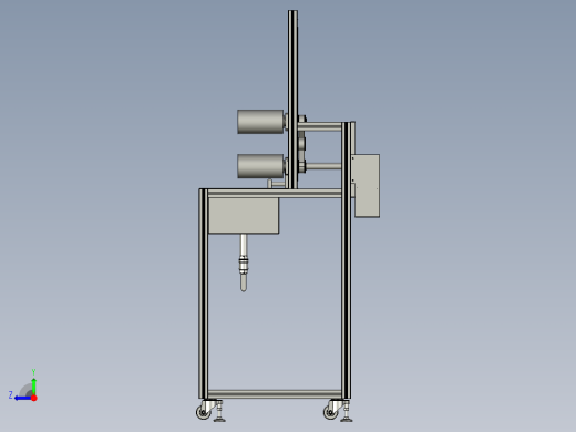 恒温水槽总装配右视缩略图