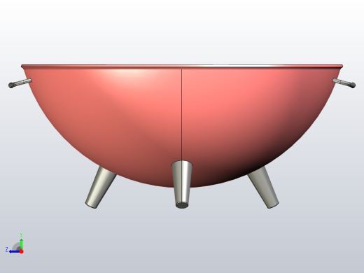 便携式烤架右视缩略图