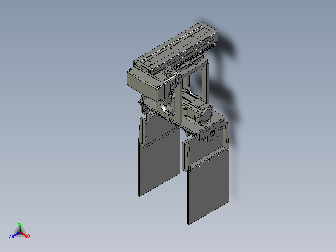 XLJQR1010000A0-夹紧机构主视图