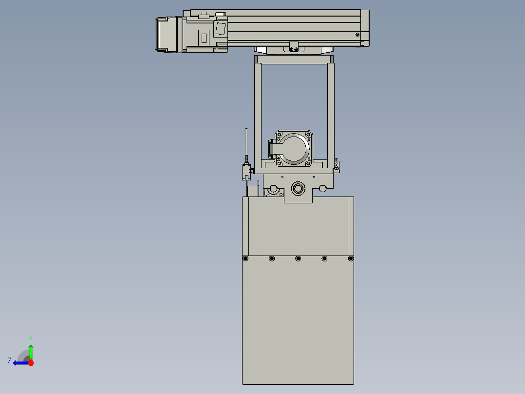 XLJQR1010000A0-夹紧机构右视图