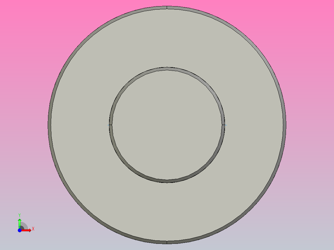 FFZL4006-3滚珠丝杆3D模型前视图