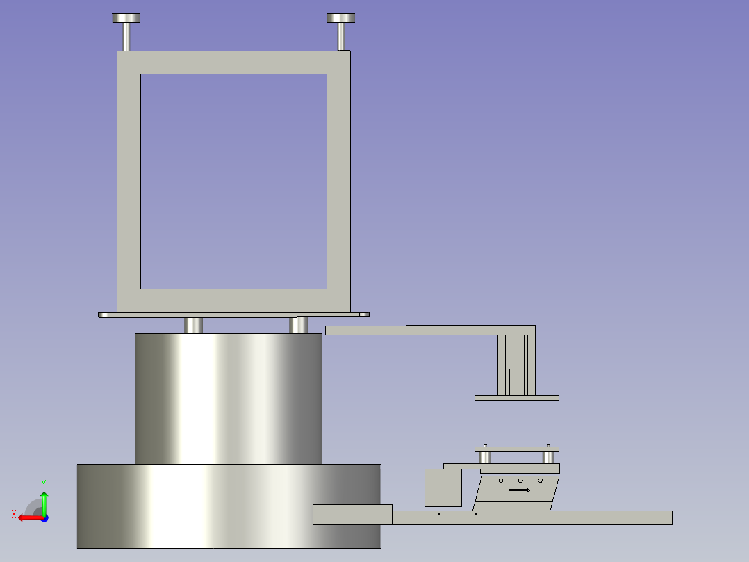 活塞组件振盘后视图