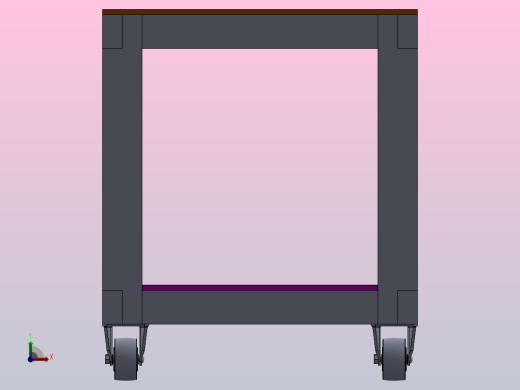 简易工具车前视缩略图