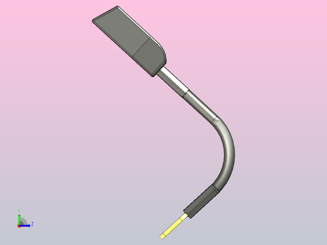 安全带部件左视图