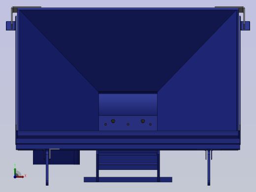 旧款木屑粉碎机前视缩略图