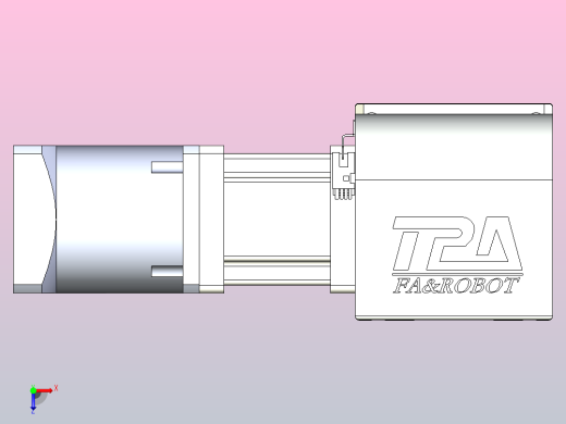 带式直线轴半闭式TPA-ONB-120-256-L850-DR-J90-N3俯视缩略图